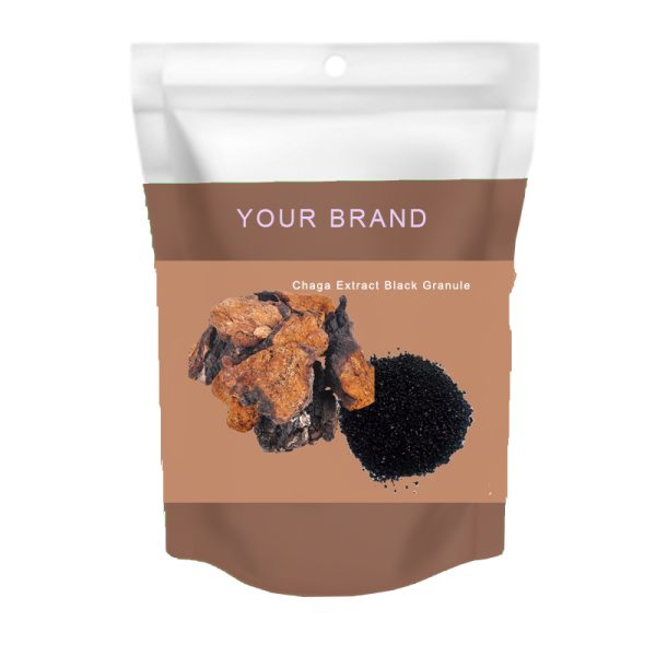 chaga extract black granule,chaga extract ,chaga powder, chaga polysaccharides