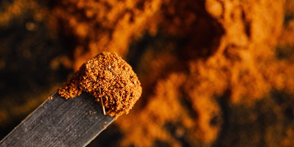 chinese medical powder meshed from fresh dry botanical herb